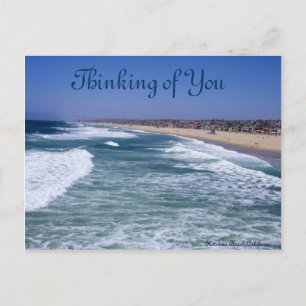 Postal Disfrute de la vida - Hermosa Beach California