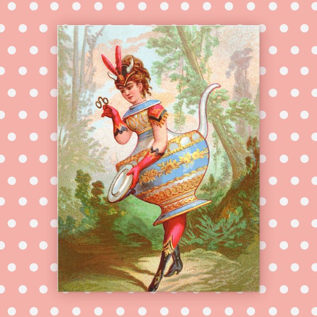 Postal Dish Darlings Pottery Queen Postcard (Subido por el creador)