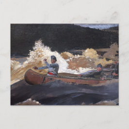 Postal Disparando a los rápidos