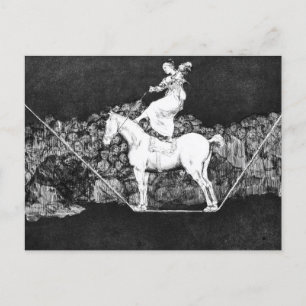 Postal Disparando puntual, claro disparate de Francisco G