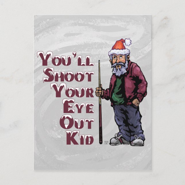 Postal Disparen sus ojos (Anverso)