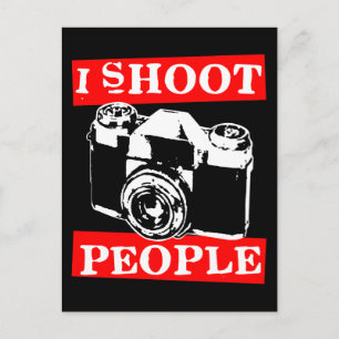 Postal Disparo a la gente