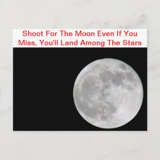 Postal Disparo Por La Luna