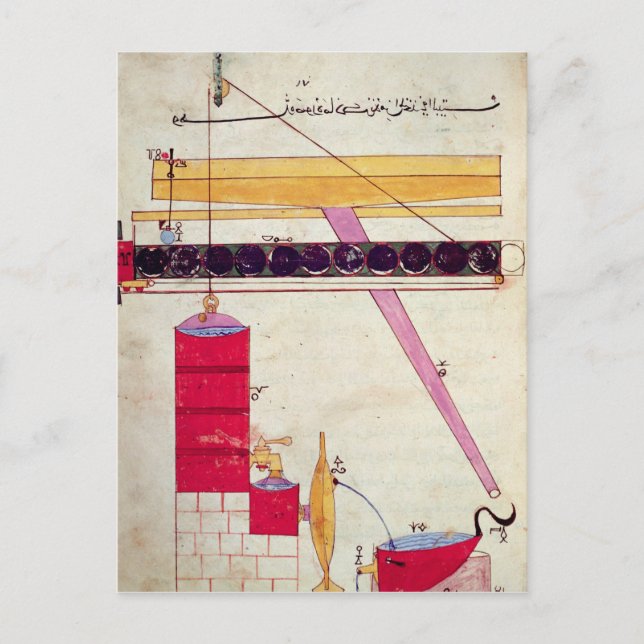 Postal Dispositivo para el suministro de agua a una fuent (Anverso)