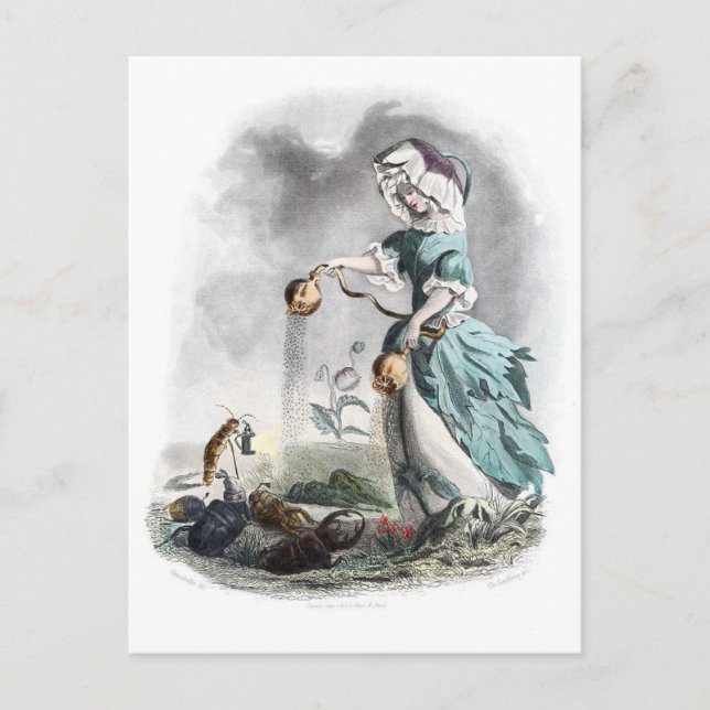 Postal Disquete de Opio (Anverso)