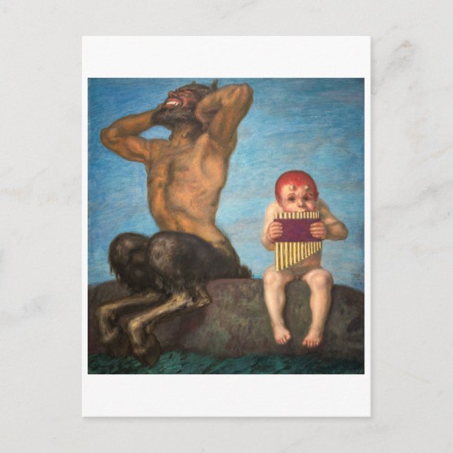 Postal Dissonancia | Franz von Stuck | (Anverso)