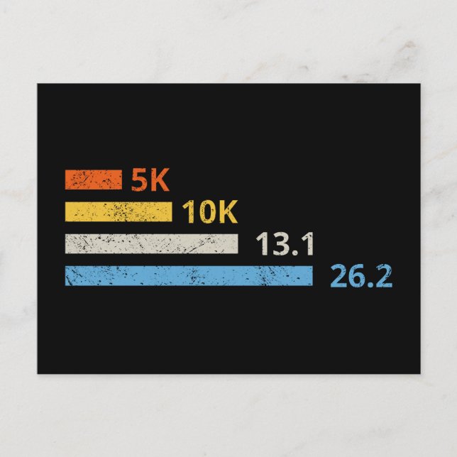 Postal Distancias de funcionamiento I - 5K 10K 13.1 26.2  (Anverso)