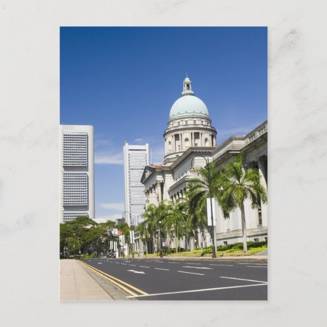 Postal Distrito central de Singapur (Anverso)