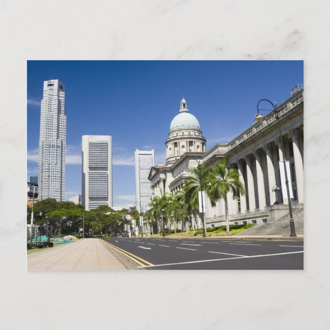 Postal Distrito central de Singapur (Anverso)