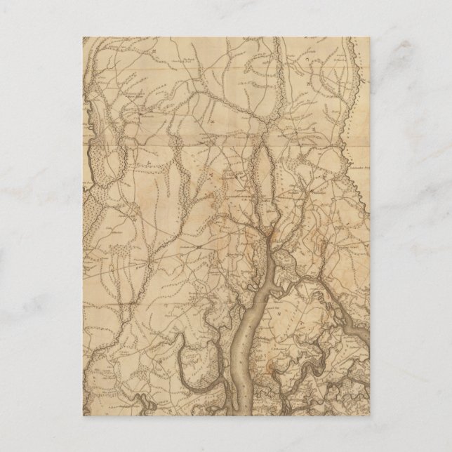 Postal Distrito de Beaufort, Carolina del Sur (Anverso)