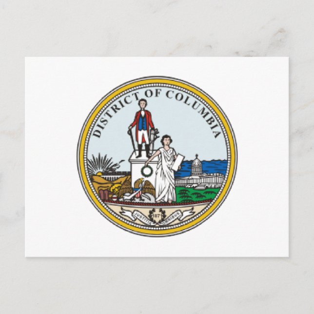 Postal Distrito de Columbia Seal (Anverso)