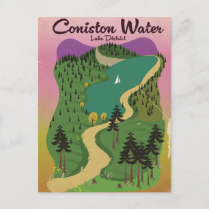 Postal Distrito de Coniston Water Lake