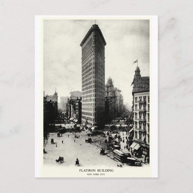 Postal Distrito de Flatiron, Nueva York, 1903 (Anverso)