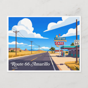 Postal Distrito de la ruta 66 de TEXAS Amarillo