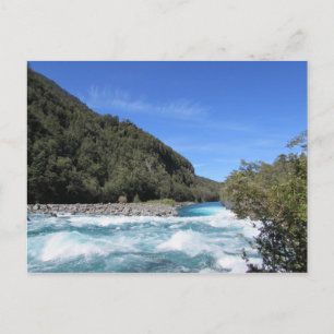 Postal Distrito de los Lagos, Chile Postcard