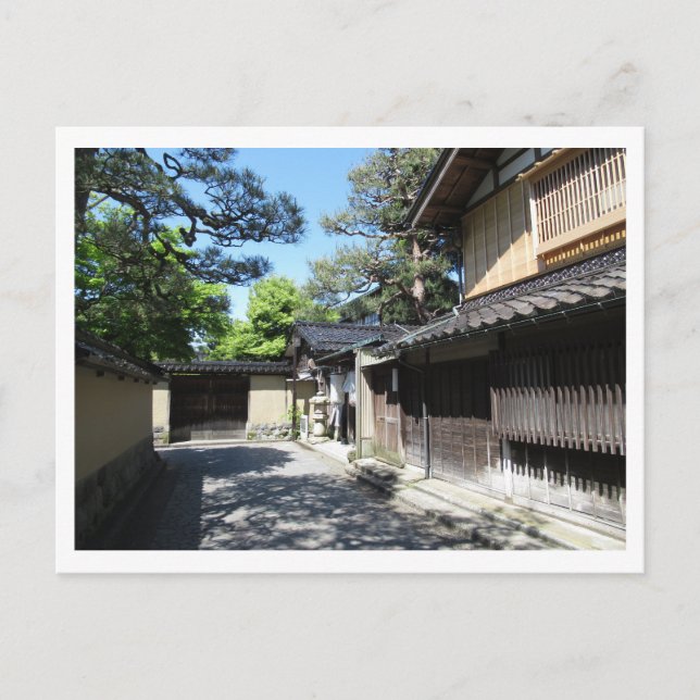 Postal Distrito de Nagamachi Samurai: Kanazawa (Anverso)