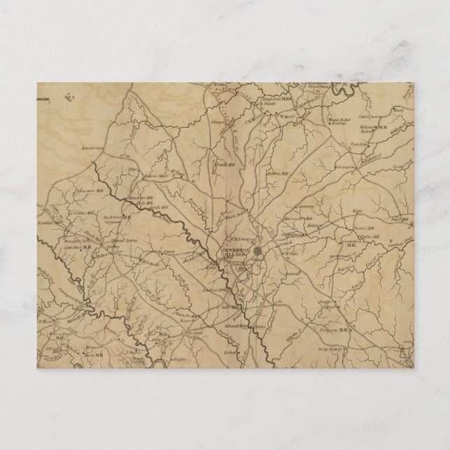 Postal Distrito de Newberry, Carolina del Sur (Anverso)