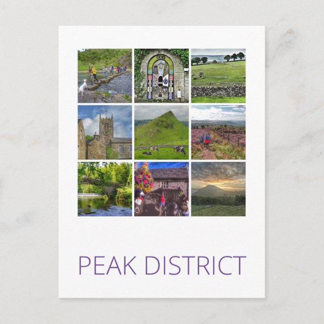 Postal Distrito de Peak (Anverso)