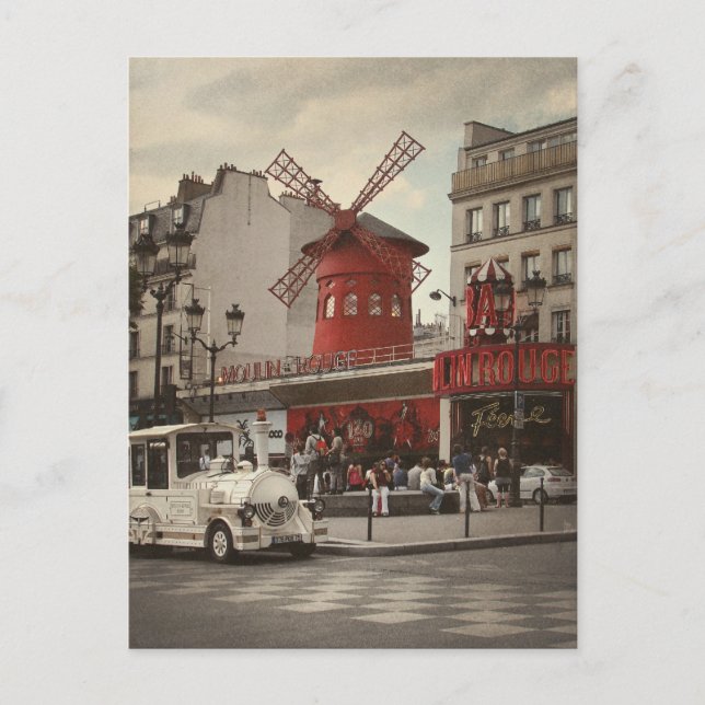 Postal Distrito de Pigalle (Anverso)