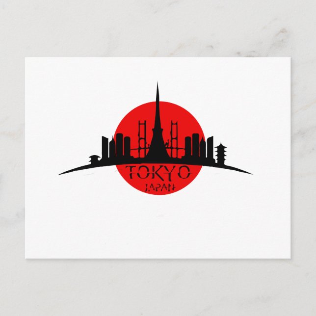 Postal Distrito de Tokio (Anverso)