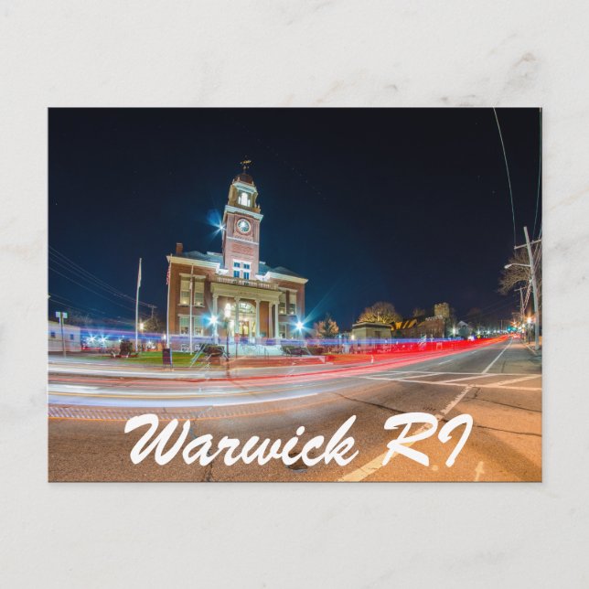 Postal distrito de warwick (Anverso)