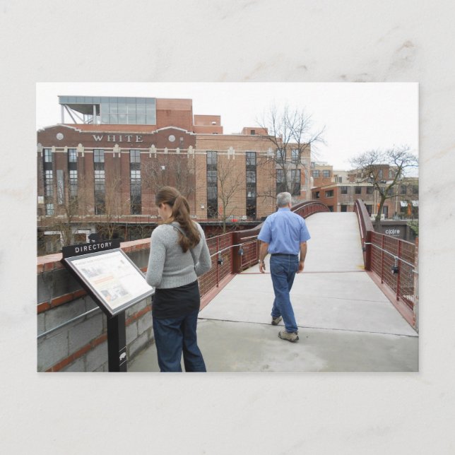 Postal Distrito de West Side Provisions en Atlanta Georgi (Anverso)