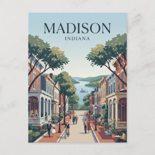 Postal Distrito Histórico de Madison Indiana