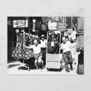 Postal Distrito textil de los años 1950, Nueva York