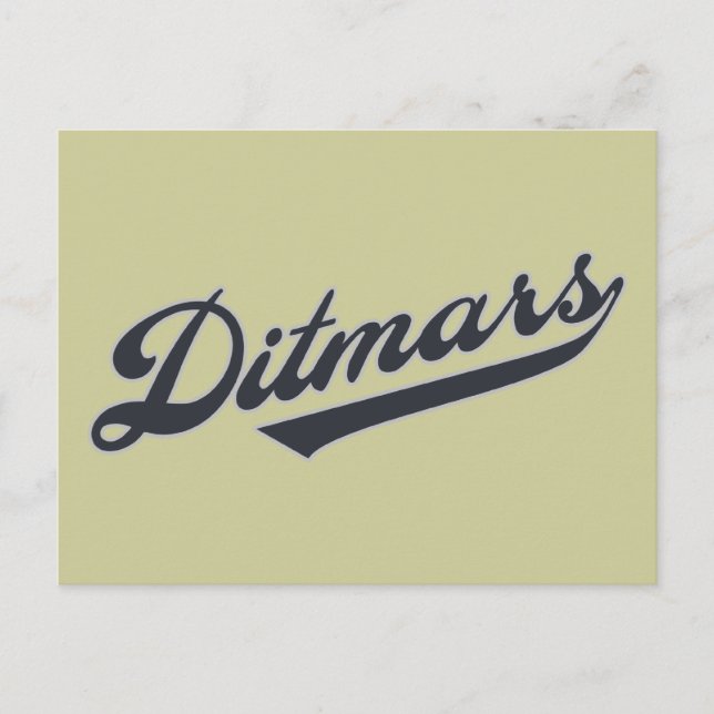 Postal Ditmars (Anverso)