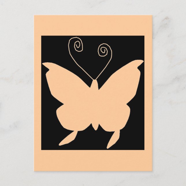 Postal Diva Butterfly (Anverso)