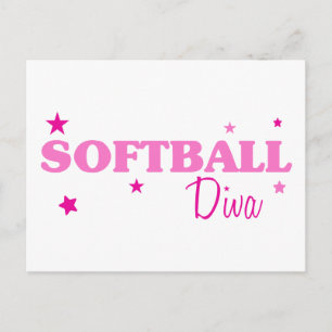 Postal Diva de Softbol