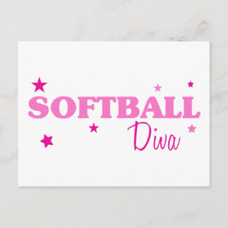 Postal Diva de Softbol