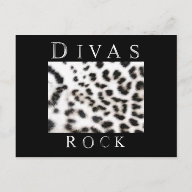 POSTAL DIVAS ROCK (Anverso)