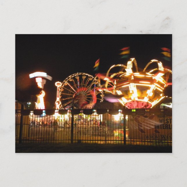 Postal Diversión cercada (Anverso)