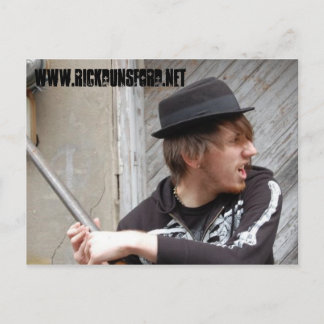 Postal Diversión con Rick Dunsford Postcard