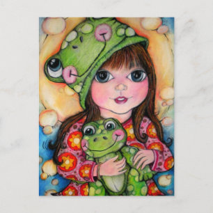 Postal Diversión de Froggy - Cinta - Diseño de rana