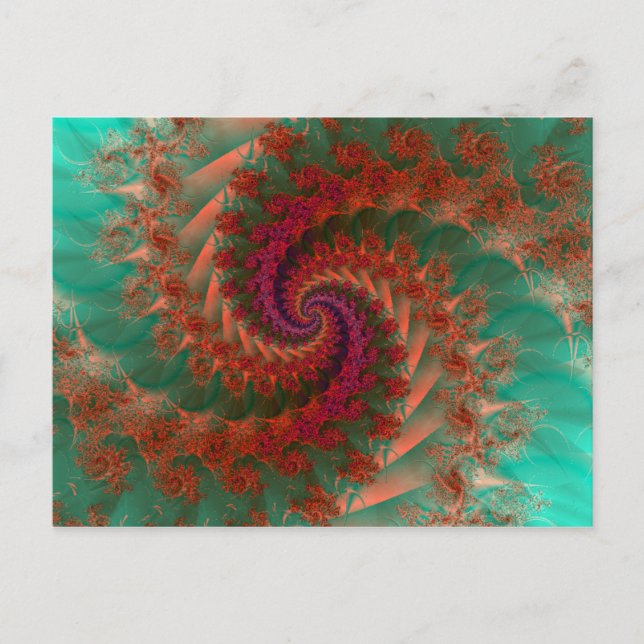 Postal Diversión fractal52 (Anverso)