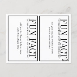 Postal Diversión Hechos decoración de fiestas de cumpleañ