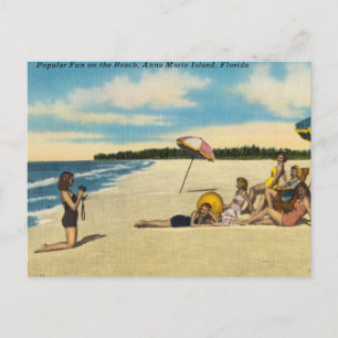 Postal Diversión Popular, Isla Ana María, Florida