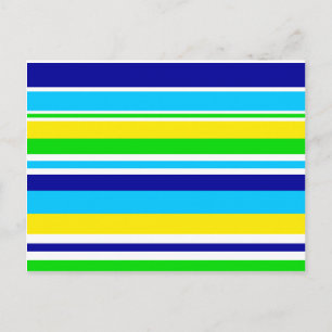 Postal Diversos Regalos Azules Amarillos Verde azulados a