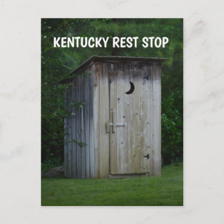 postal divertida CASITA DE KENTUCKY