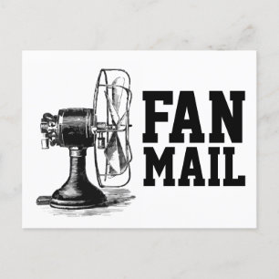 postal divertida de FAN MAIL