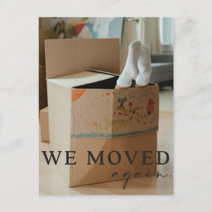Postal divertida de Invitación móvil con foto