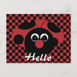Postal divertida de Ladybug