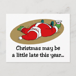 Postal divertida del navidad