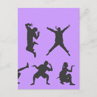 Postal divertida-gente-vector-ilustracion-10142.ai