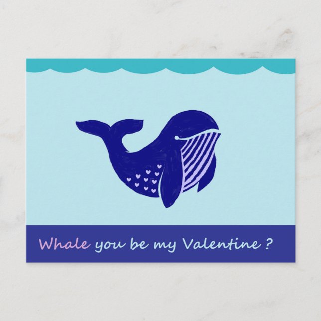 Postal divertida para la El día de San Valentín Cu (Anverso)