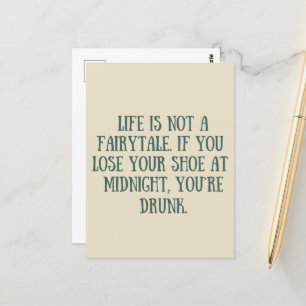 Postal Divertidas frases sarcásticas y citas famosas
