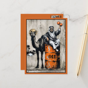 Postal Divertido Anti-Trump