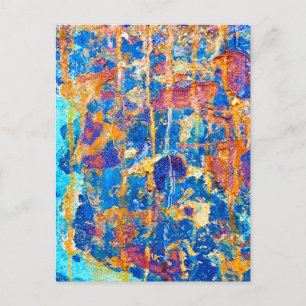 Postal Divertido de Guay de arte oxidado único